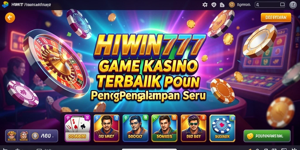 Tampilan menarik dari gameplay HIWIN777 yang seru dan menegangkan.