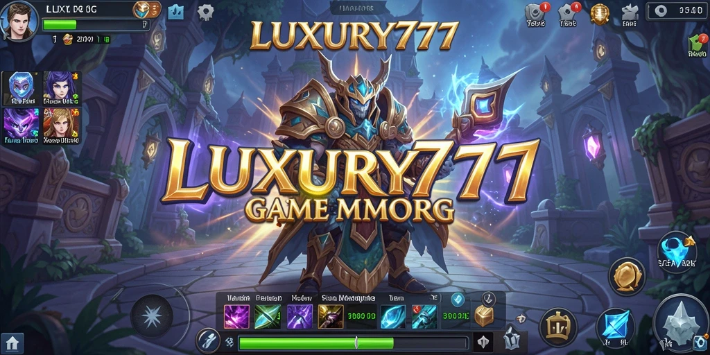 Tampilan gameplay yang memukau dalam dunia LUXURY777.