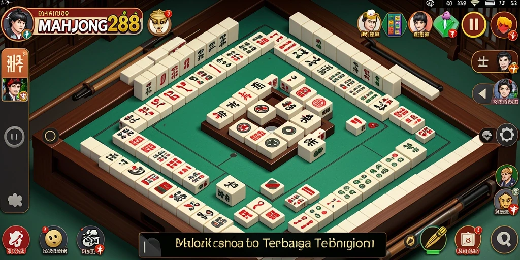 Tampilan gameplay <strong>MAHJONG288</strong> yang penuh aksi dan strategi.