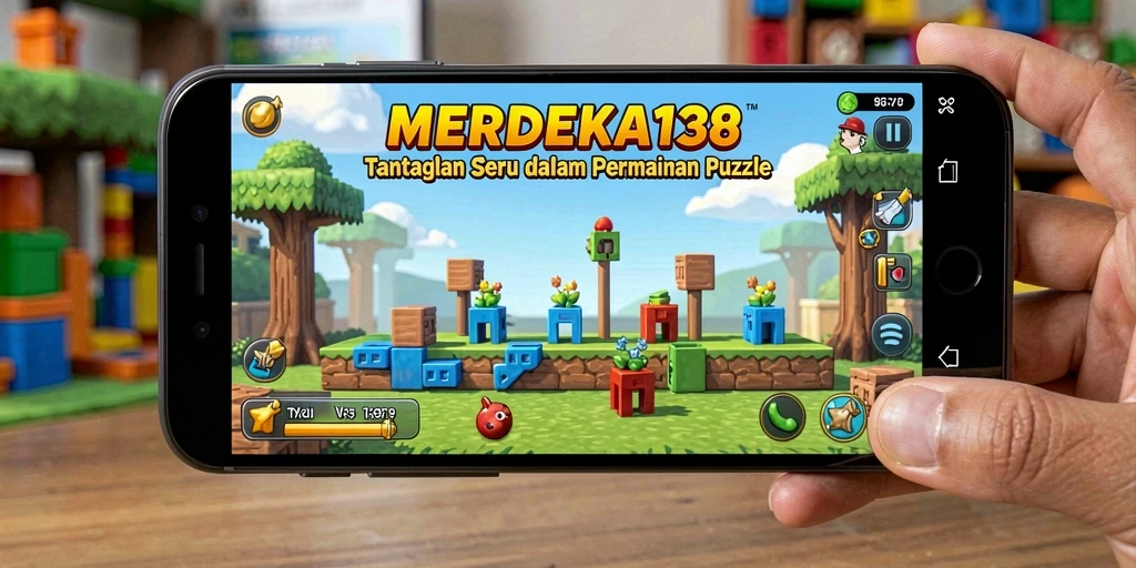 Tampilan gameplay <strong>MERDEKA138</strong> yang menarik dan penuh tantangan puzzle.
