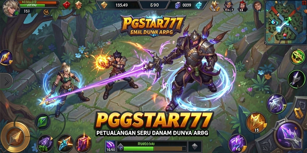 Tangkapan layar menunjukkan aksi seru dalam PGSTAR777 dengan pertarungan ARPG yang mendebarkan.
