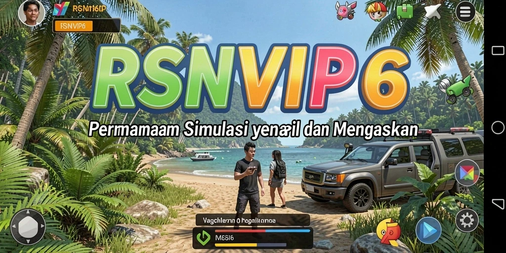 Tampilan menarik dari gameplay RSNVIP6 dengan grafis simulasi yang menawan.