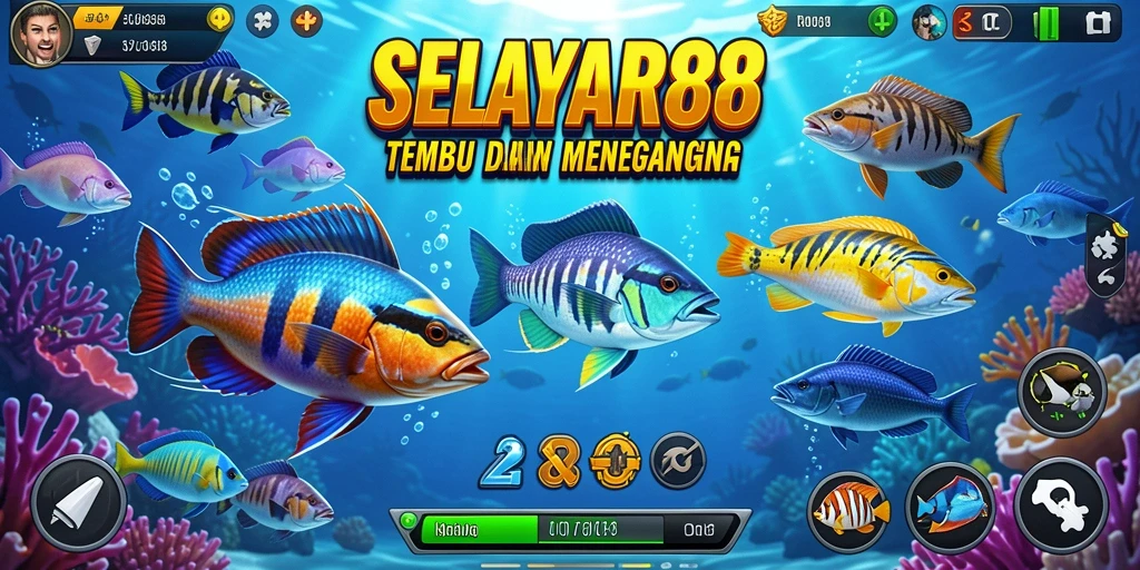 Gameplay seru menangkap ikan di SELAYAR88.