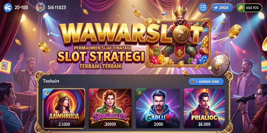 Screenshot WAWARSLOT menampilkan aksi seru gameplay slot yang menyenangkan.
